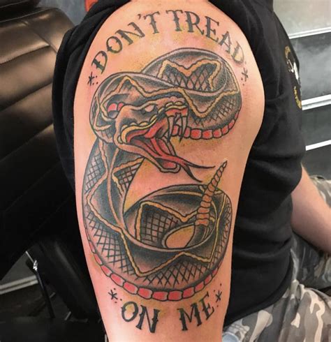 Dont Tread On Me Tattoo Designs