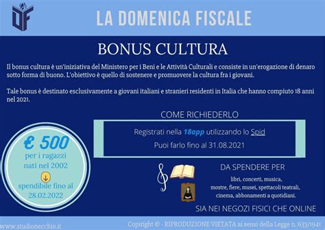 La Domenica Fiscale Bonus Studio Necchio