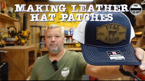 Making Leather Hat Patches YouTube