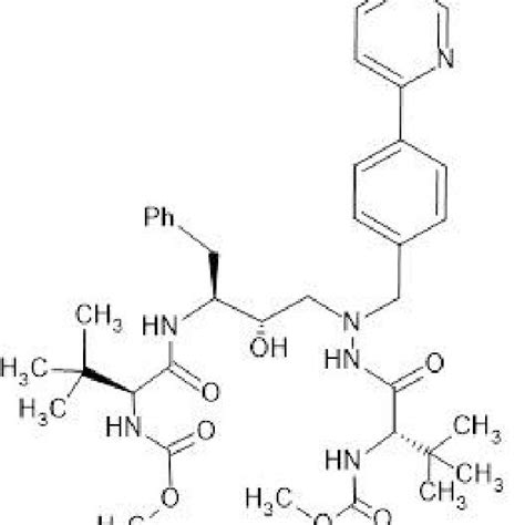 Molecular structure of Ritonavir | Download Scientific Diagram