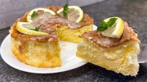 Lemon Cake Moist And Fluffy Youtube