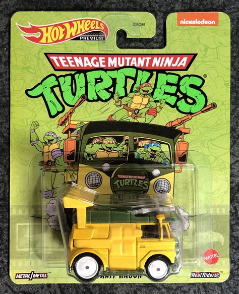 Hot Wheels Teenage Mutant Ninja Turtles Party Wagon Die Cast Vehicle