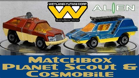 Matchbox Planet Scout And Cosmobile Weyland Corp Aliens Custom Space