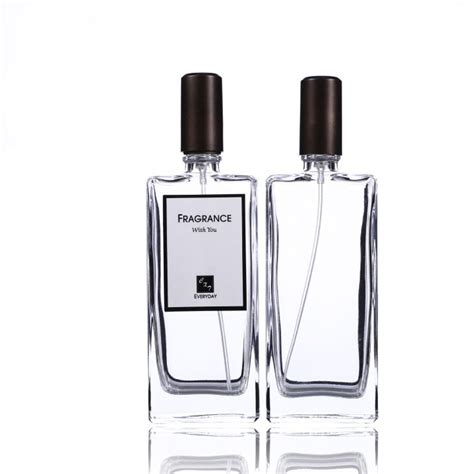 Chine Ml Bouteille De Parfum En Verre Transparent Fournisseurs