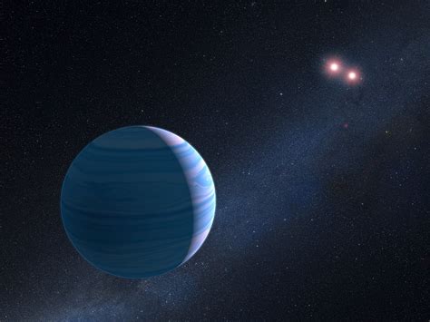 Hubble Helps Find Light Bending World Orbiting Two Stars Astronomy Now