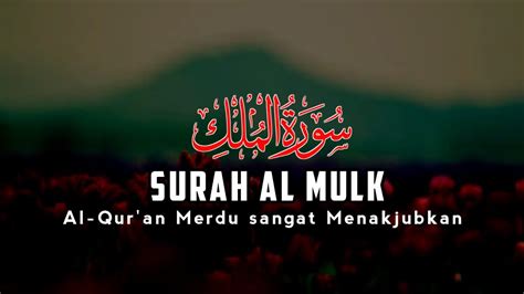 Alternatif Jalur Langit Al Quran Medru Al Mulk Pengantar Tidur