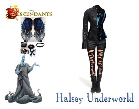 Disney Descendants Oc Halsey Underworld Daughter Of Hades By J J Fandoms Liked On Pol