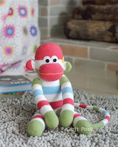 Crochet Monkey Amigurumi Pattern Free Craft Passion