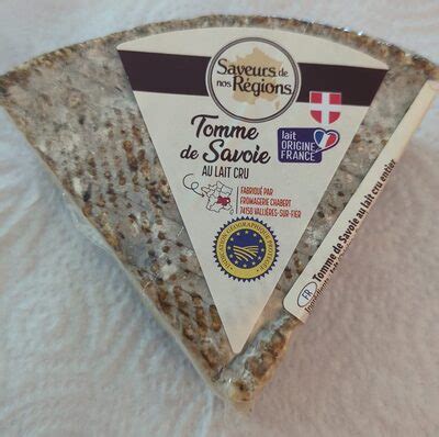 Tomme de Savoie au lait cru de vache Saveurs de Nos Régions 290 g