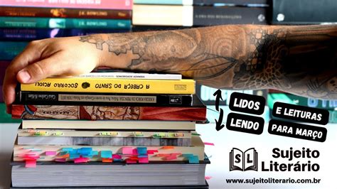 Lidos de fevereiro e TBR de março em 2022 metas literárias YouTube