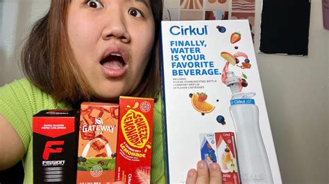 New Walmart Cirkul Sip Flavors And Bottle Review Youtube