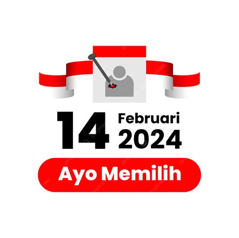 indonesian election lets vote vector indonesian election vote