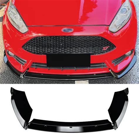 PARE CHOCS AVANT SPOILER Lip Pour Ford Fiesta MK7 5 ST Facelift 2012