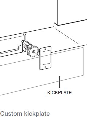 Cove Dishwasher Kickplate Installation and Clearance | FAQ | Sub-Zero ...