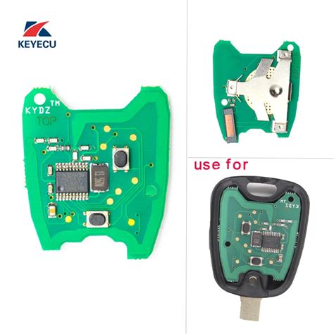 KEYECU KYDZ Remote Key PCB Board 433 PCF7961 Peugeot 307