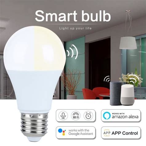 Wifi Bluetooth Led Audio E Ampoule Intelligente Lamp For Amazon Alexa