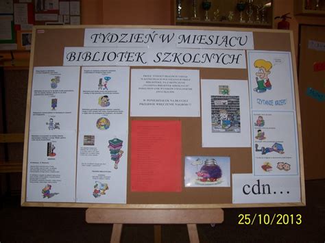 Mi Dzynarodowy Miesi C Bibliotek Szkolnych Szko A Podstawowa Nr Im