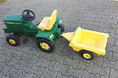 Trettraktor John Deere Mit Anh Nger Kaufen Auf Ricardo