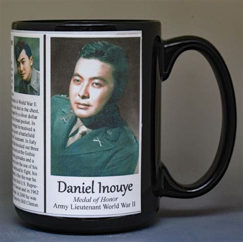 Inouye, Daniel - Medal of Honor - HistoryMugs.us