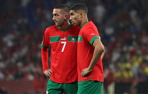 قائمة المغرب لكأس العالم قطر 2022 انضمام زياش وحمد الله وبانون بطولات