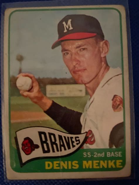 1965 TOPPS 327 DENIS MENKE EBay