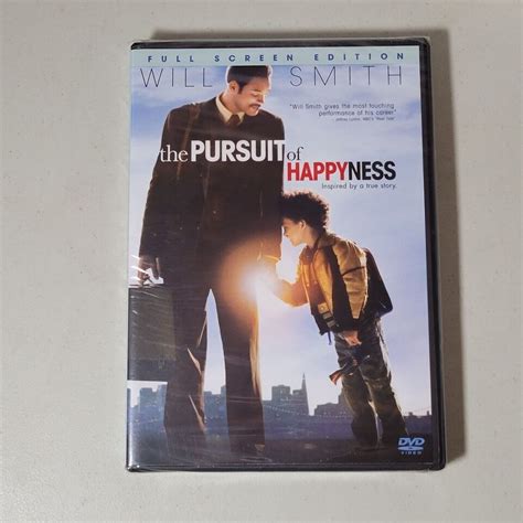 The Pursuit Of Happyness Dvd Full Screen Edition Sealed New Will