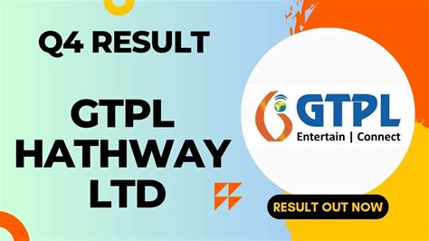 GTPL Hathway Ltd Q4 Result 2024 Share Market News Latest Results