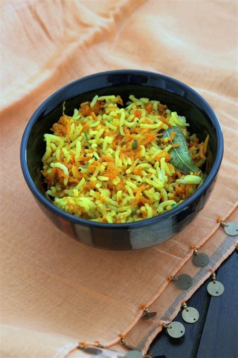 Carrot Rice - Spice Up The Curry