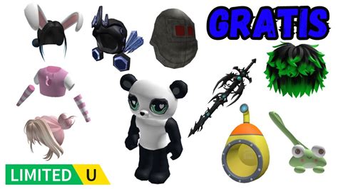 COMO PEGAR 10 ITENS GRÁTIS LIMITADOS UGC NO ROBLOX YouTube