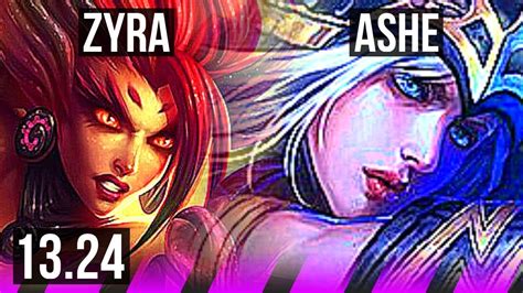 Zyra Varus Vs Ashe Aphelios Sup M Mastery Games