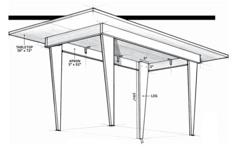 Plywood Table Plans - Woodwork City Free Woodworking Plans