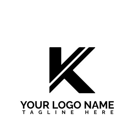 K logo design| Company logo Template | PosterMyWall