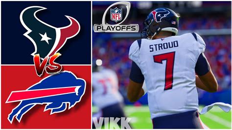 Texans Vs Bills Divisional Simulation Madden Exhibition Youtube