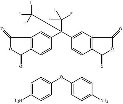 1,3-Isobenzofurandione, 5,5'-[2,2,2-trifluoro-1-( trifluoromethyl)ethylidene]bis-, polymer with ...