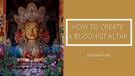 How To Create A Buddhist Altar 9 Steps Easy Guide Youtube