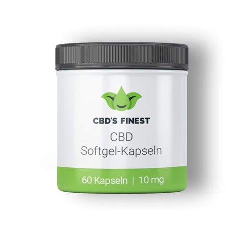 Cbd Softgel Kapseln 10 Mg Cbds Finest