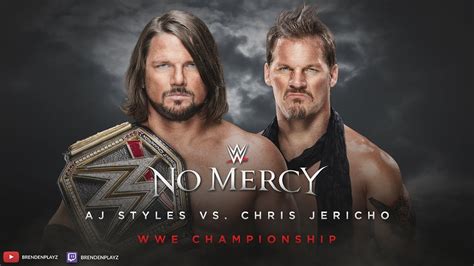 Wwe Universe Mode No Mercy Ppv Match Card And Time Youtube