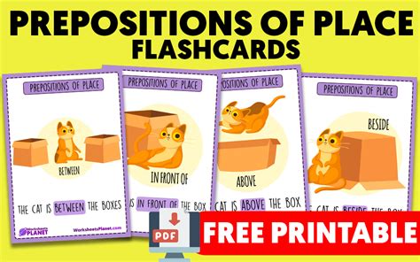 Preposition Flashcards