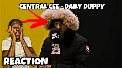 American Reacts To Uk Rap Central Cee Daily Duppy Grm Daily Youtube