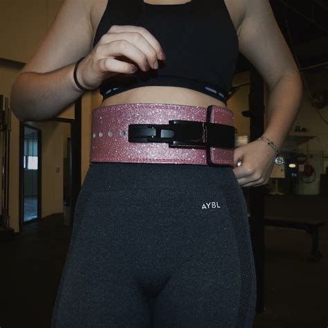 Glitter Gym Belt Etsy