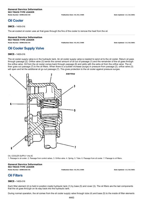 Caterpillar CAT 963 Track Loader Service Repair Manual 21Z00001 And Up