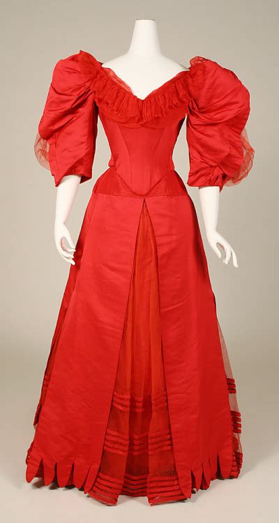 Old Rags Ballgown By House Of Worth Ca 1896 Paris The Met