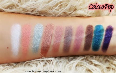 Colourpop Super Shock Eyeshadows Review Swatches Beauty Conspirator