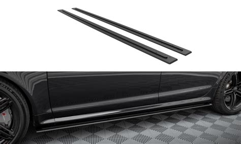 Street Pro Side Skirts Diffusers Audi Rs Avant C Black Our Offer