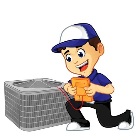 Hvac Technician Cartoons I have the primary ambition to install maintain