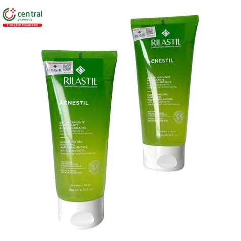 Rilastil Acnestil Cleansing Gel Ml L M S Ch Da Ng N Ng A M N