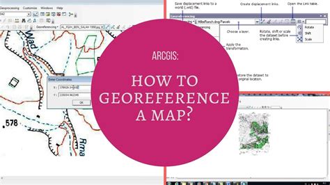 Arcgis How To Georeference A Map Youtube