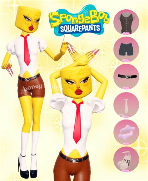 ⋆˙ Vip Spongebob Dress To Impress ˙⋆ In 2024 Dress To Impress Spongebob Dress Baddie Dresses