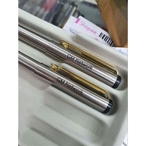 Jual Pulpen Parker Vektor Ballpoint SS GT Klip Emas Free Grafir Nama