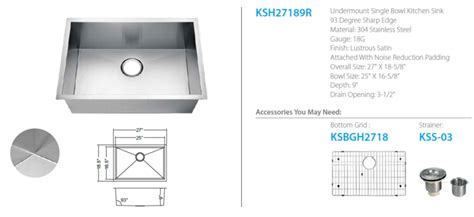 Stainless Steel Kitchen Sink